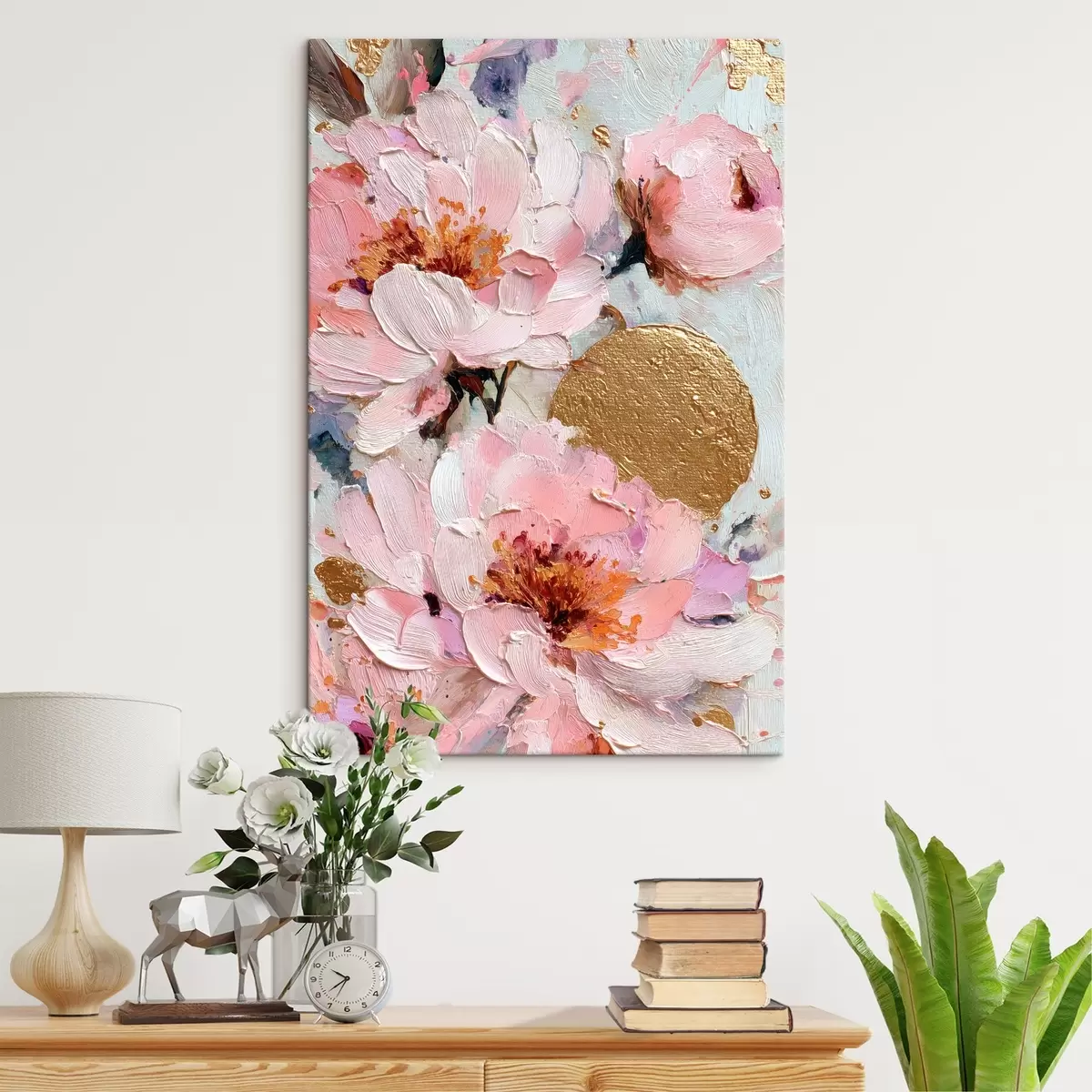 Tablouri Compoziție florală: flori abstracte s45250