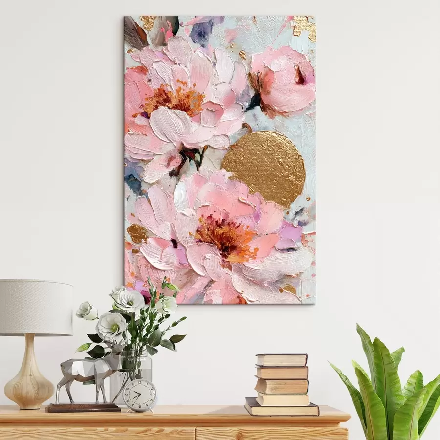 Tablouri Compoziție florală: flori abstracte s45250