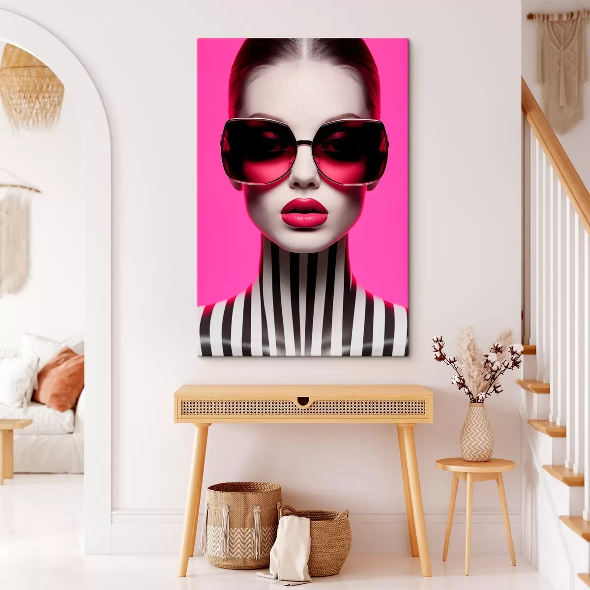 Tablouri Femeie în ochelari mari s45316