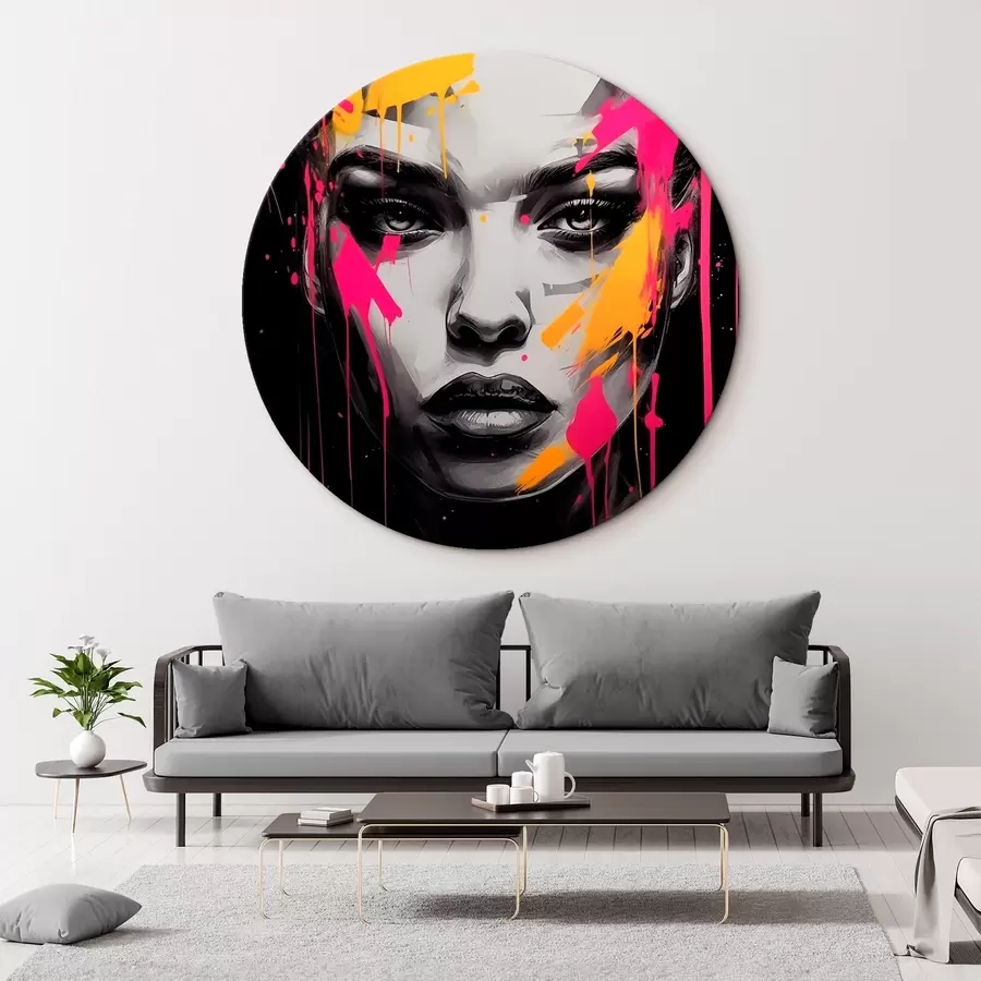 Tablouri Portret feminin alb-negru r45319