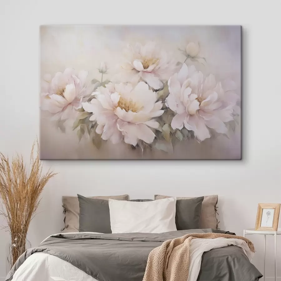 Tablouri Peonies pictura imitație s45345