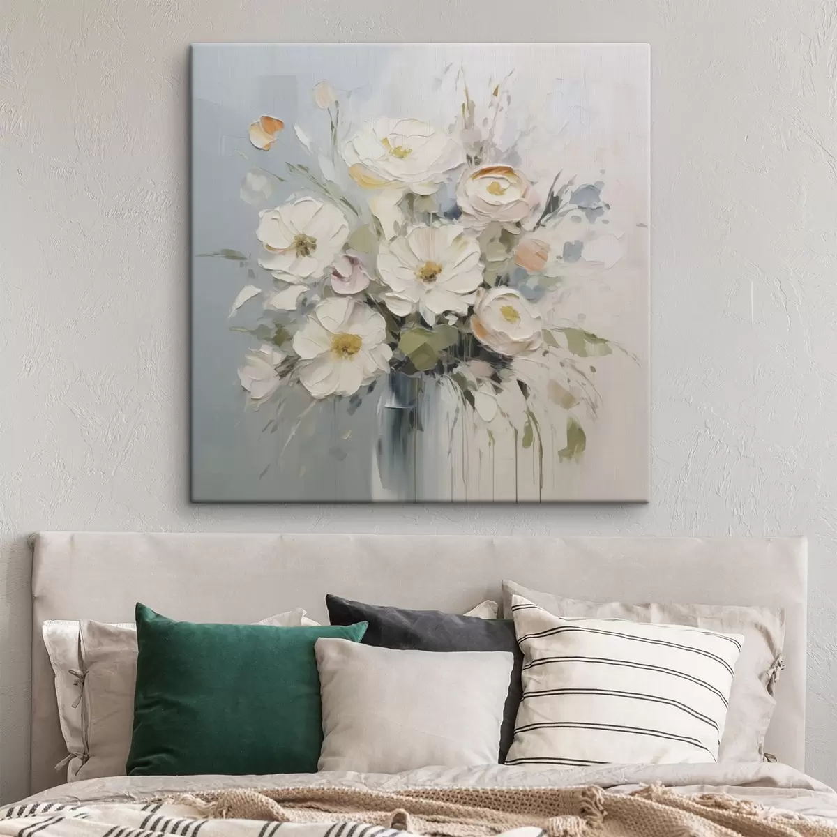 Tablouri Buchet de flori imitație pictura s45346