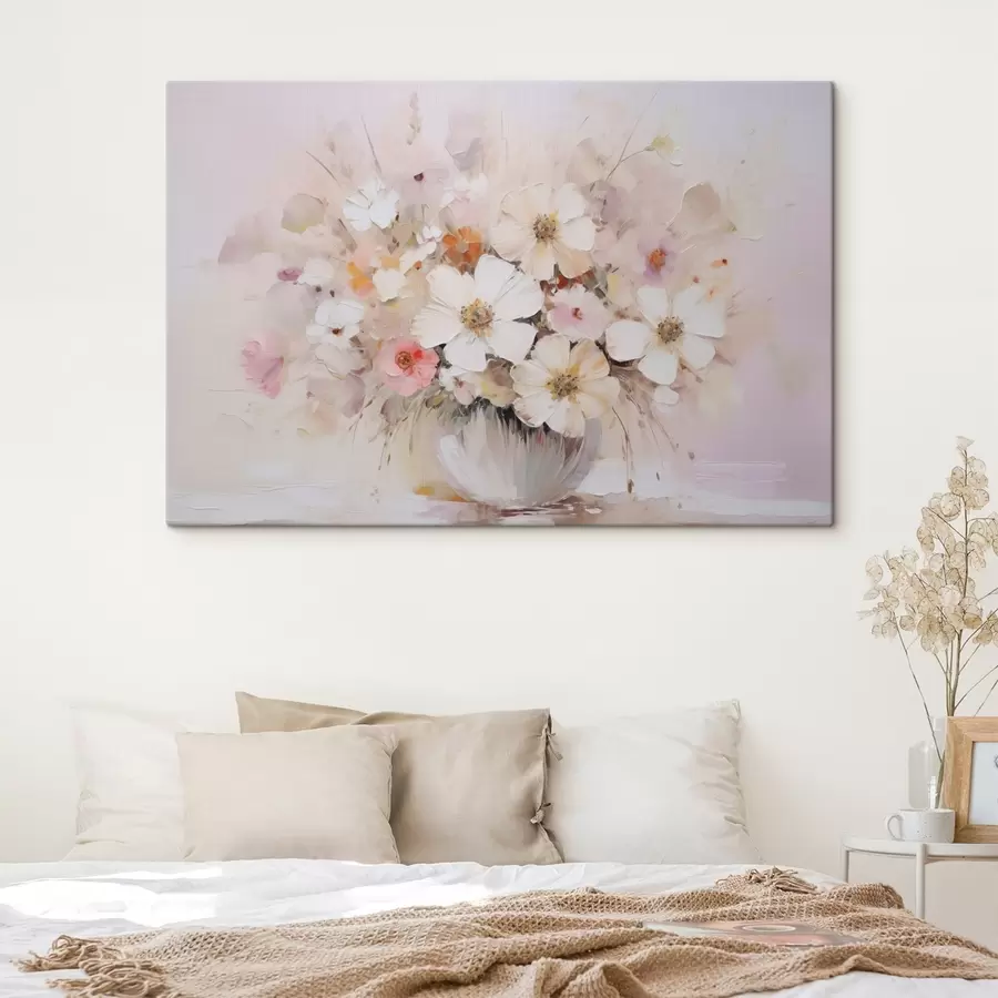 Tablouri Buchet delicat imitație de pictură s45347