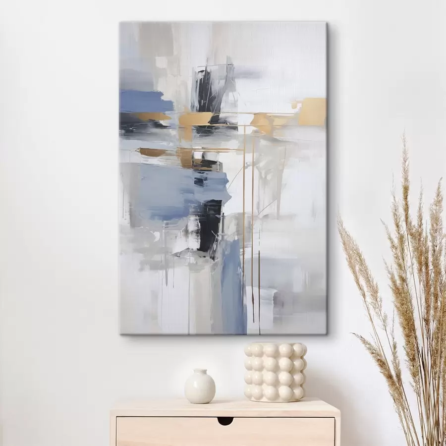 Tablouri Abstracția modernă imită pictura s45349