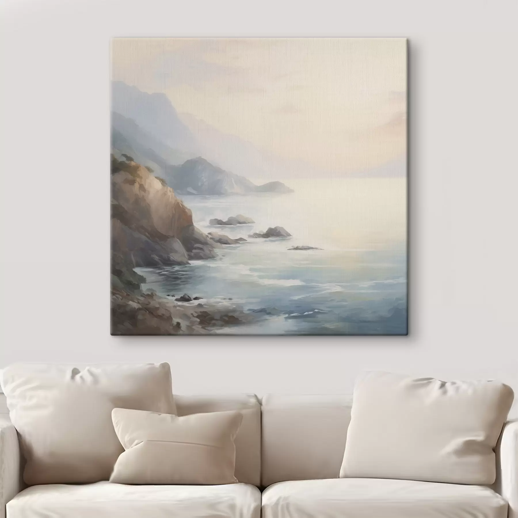 Tablouri Lac lângă stânci s45351