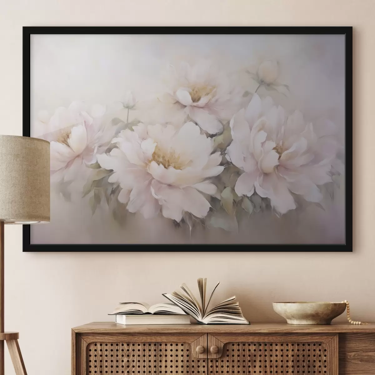 Poster Peonies pictura imitație f45345