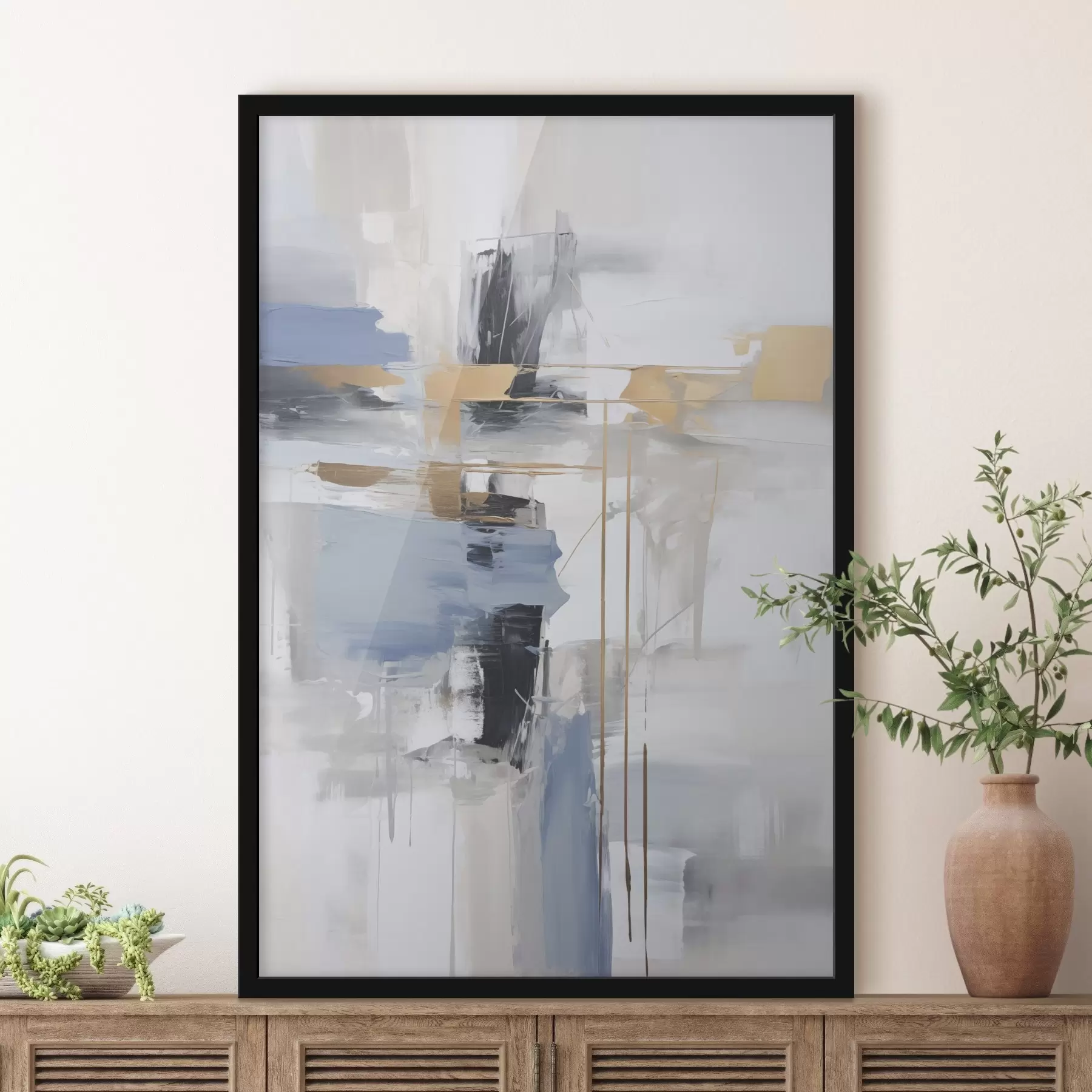 fototapet Abstracția modernă imită pictura f45349