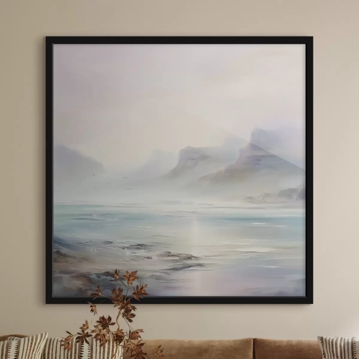 Poster Pictura de imitație a lacului f45352