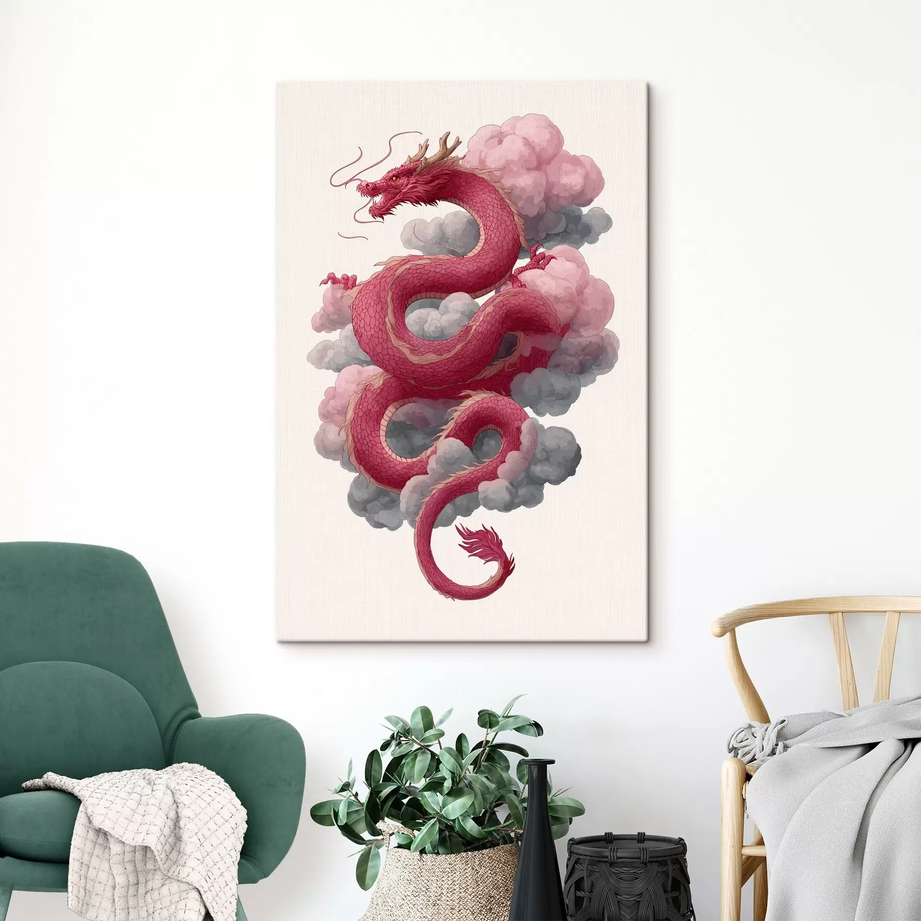 Tablouri Dragon în stil chinezesc s45412