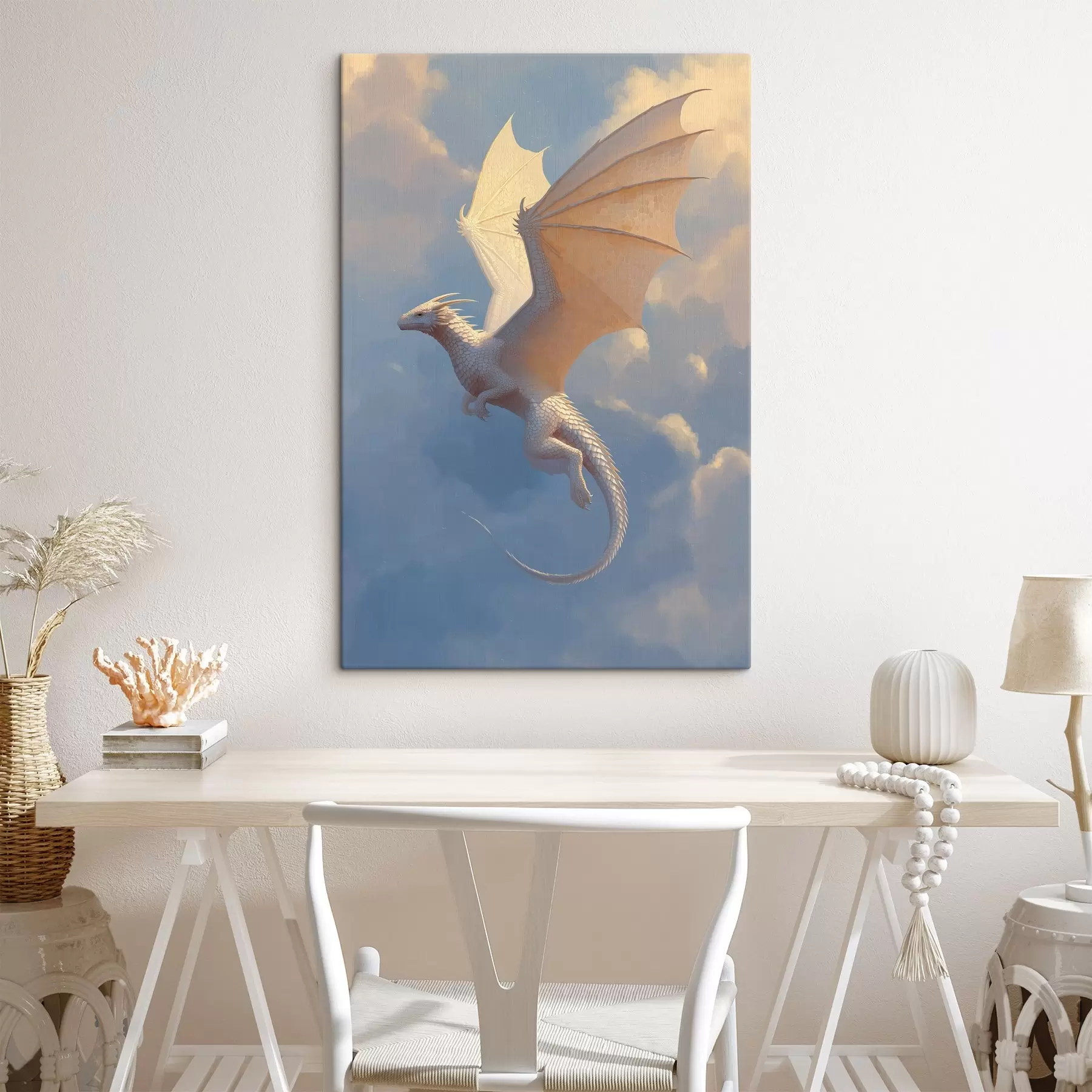 Tablouri Dragonul alb din cer s45415