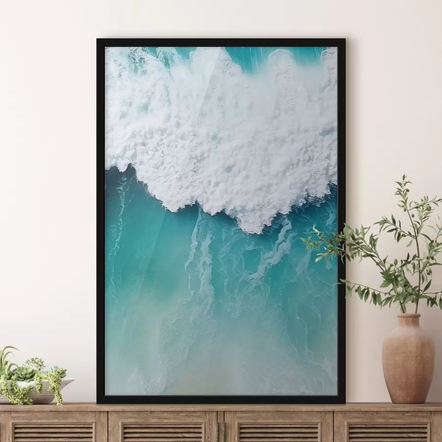 fototapet Spray de mare f45381