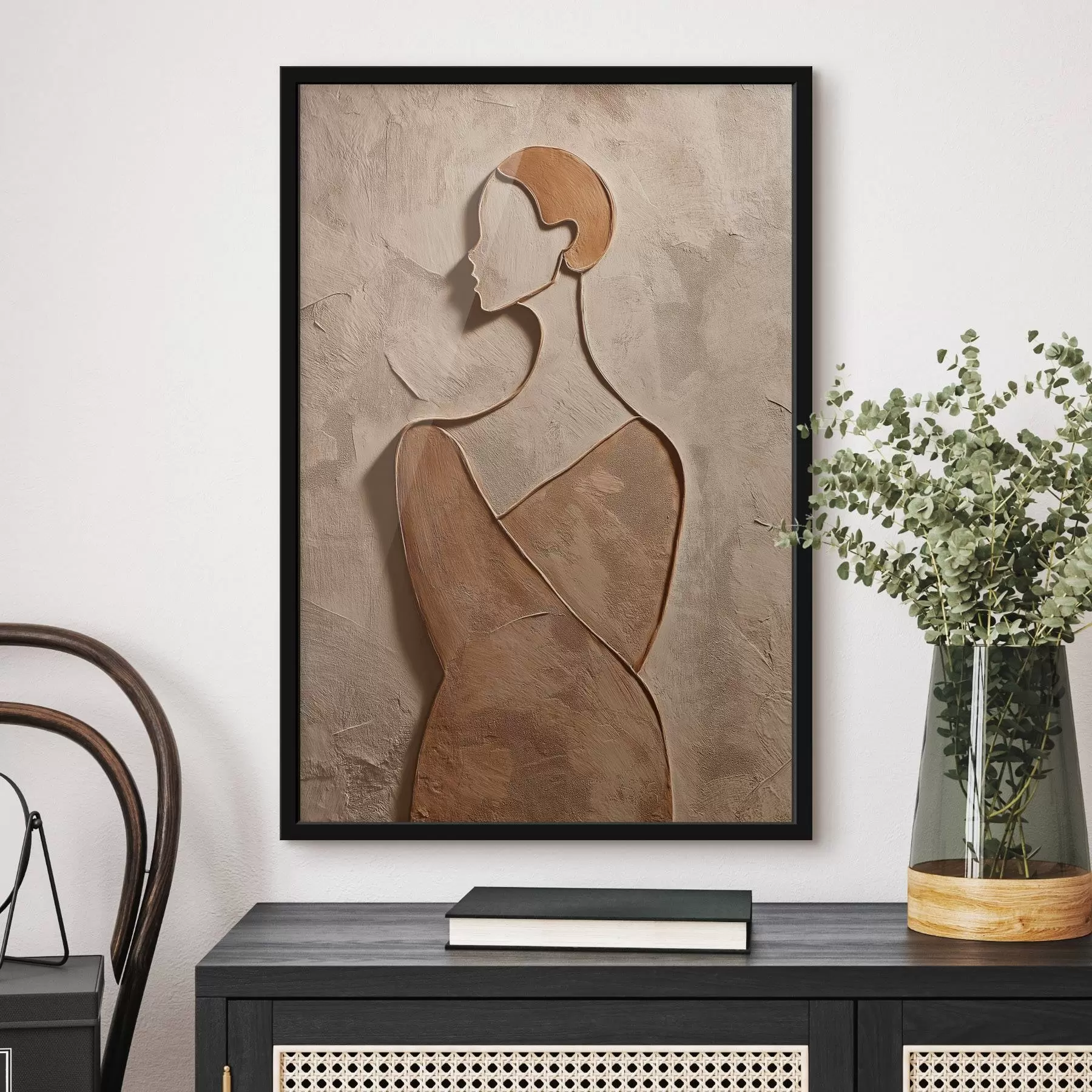 fototapet Față feminină abstractă f45396