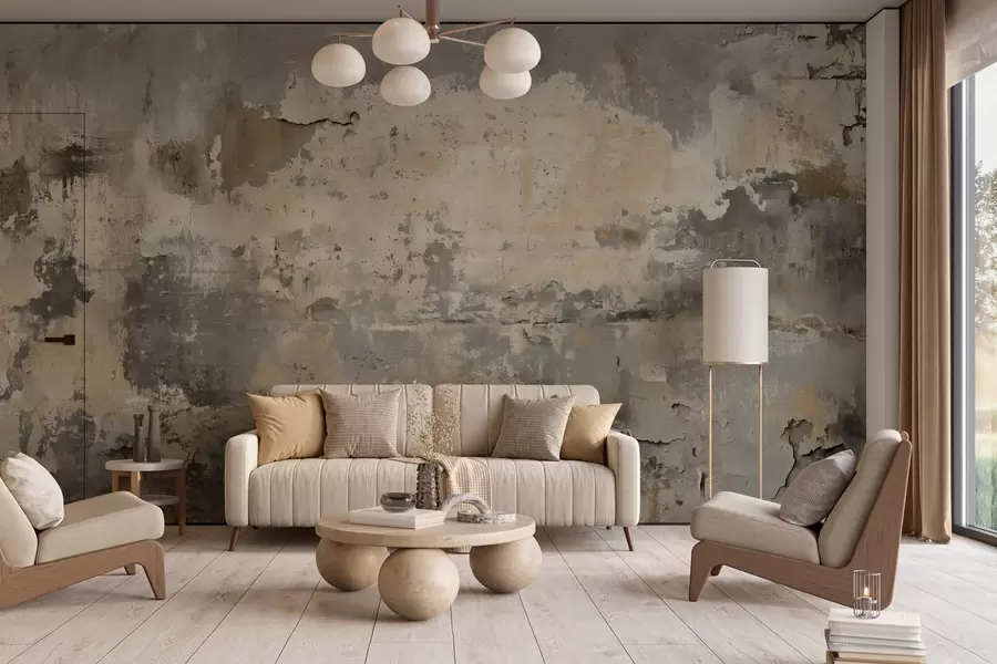 fototapet imitarea unui perete vechi texturat w04311