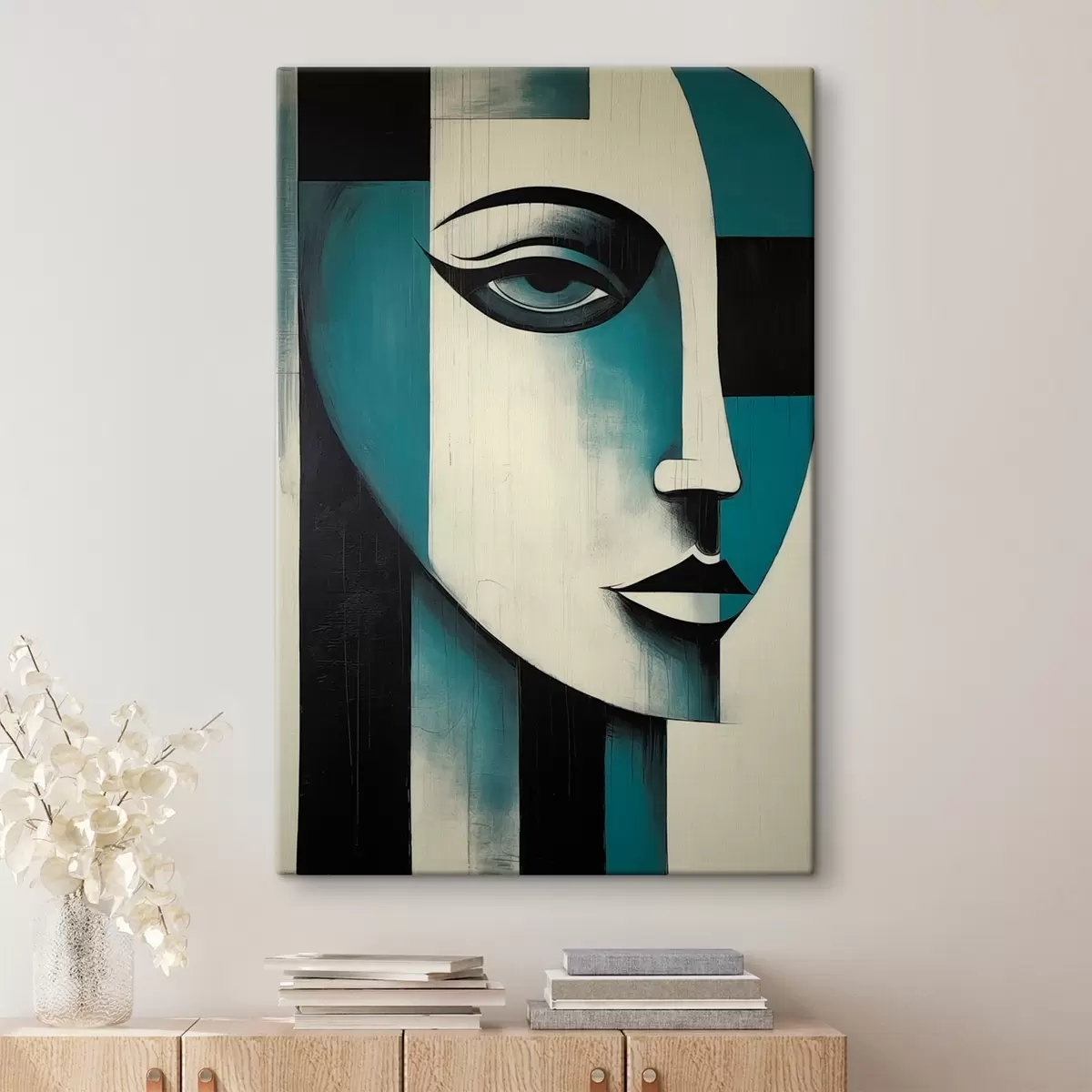 Tablouri Portret feminin abstract s45436