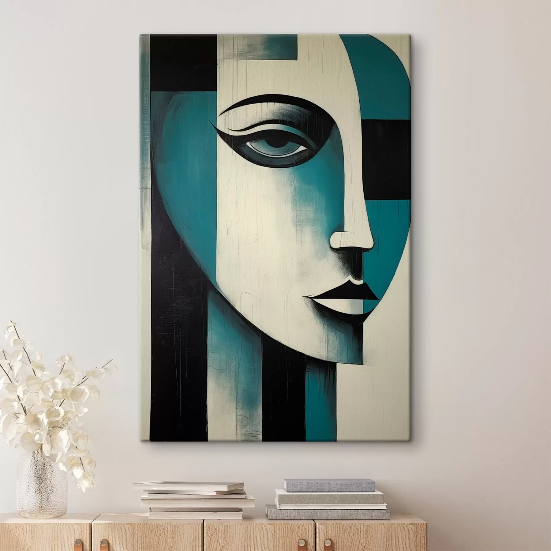 Tablouri Portret feminin abstract s45436