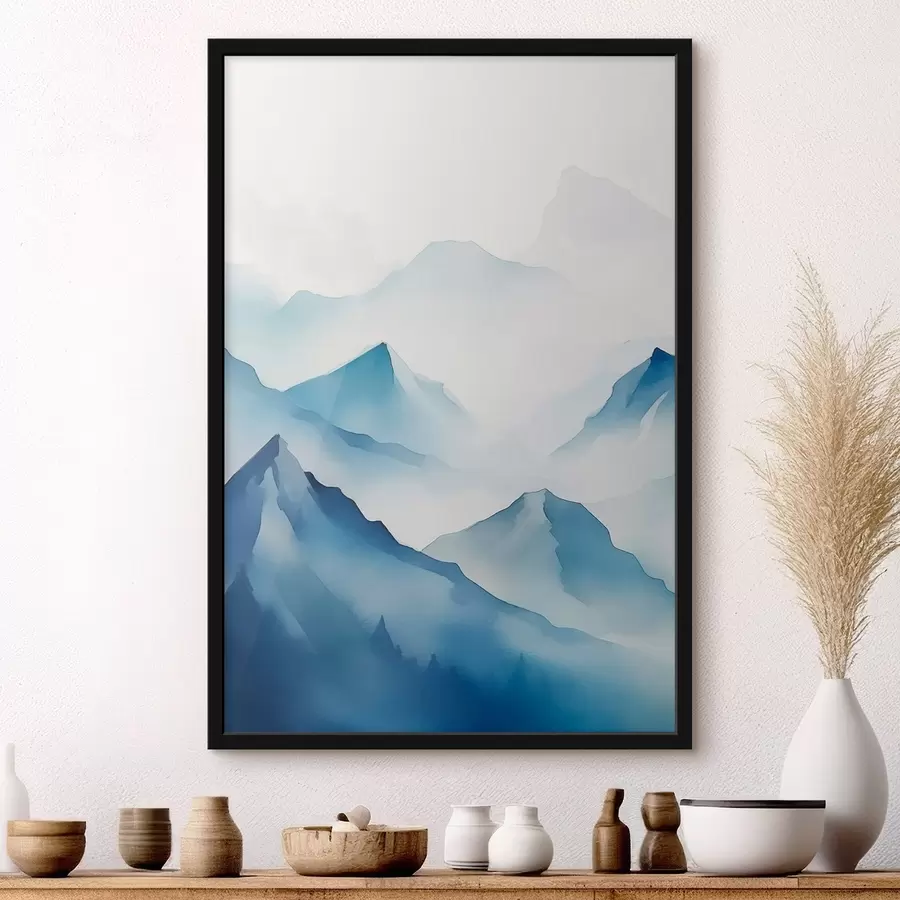 fototapet Munți în ceață f45424