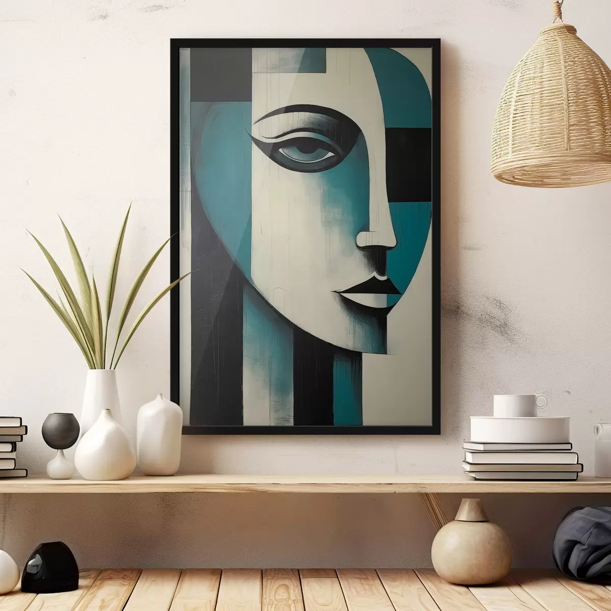 Poster Portret feminin abstract f45436