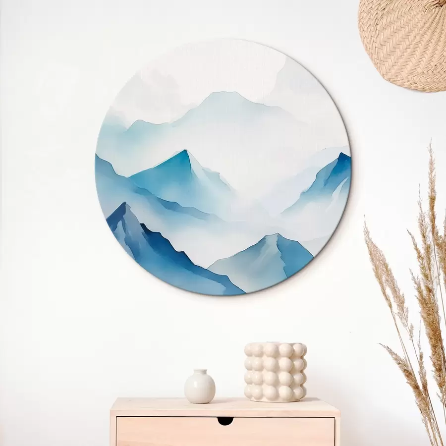 Tablouri Munți în ceață r45424