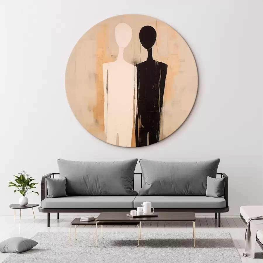 Tablouri Silueta a două figuri r45430