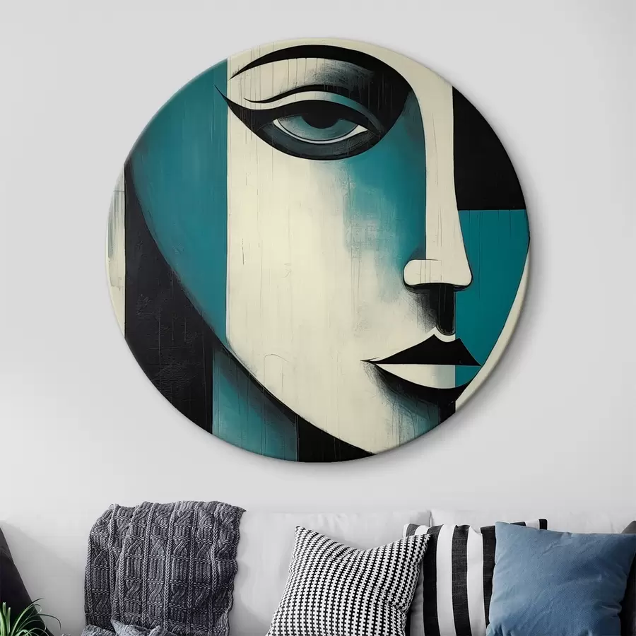 Tablouri Portret feminin abstract r45436