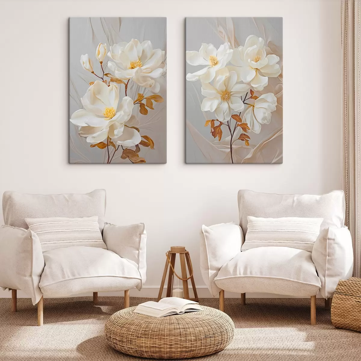 Tablouri Delicate flori abstracte m00611