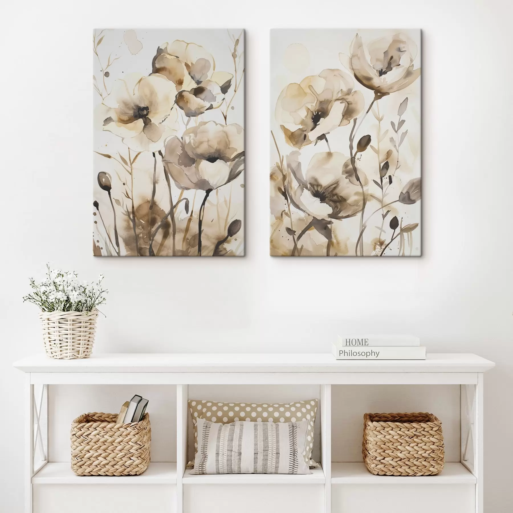 Tablouri Flori în stil acuarelă m00612