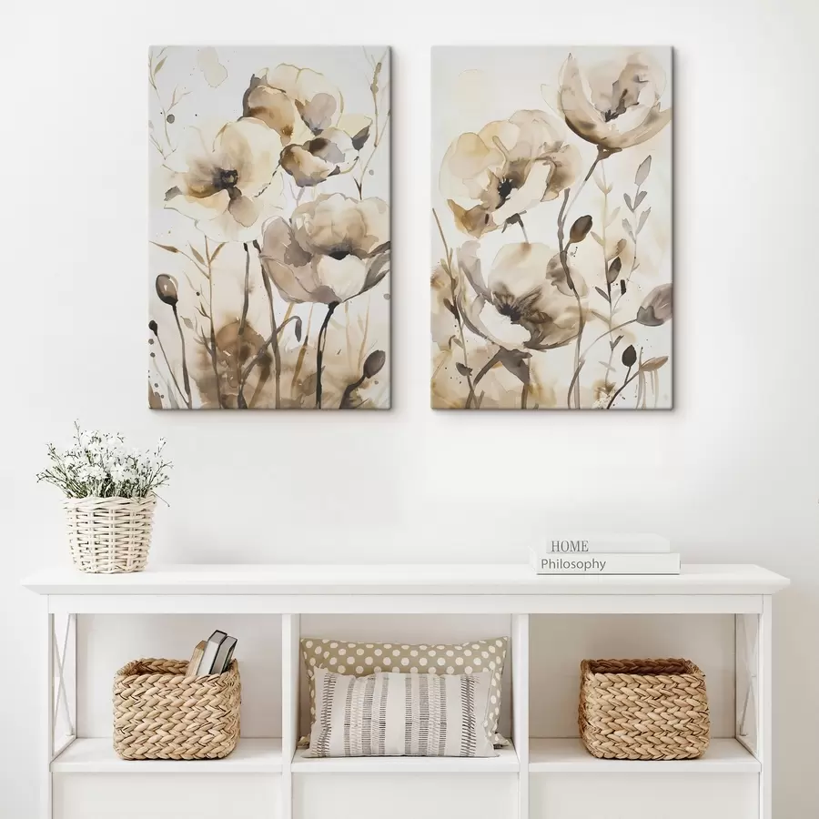 Tablouri Flori în stil acuarelă m00612