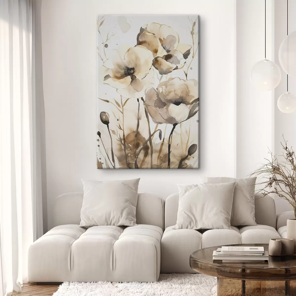 Tablouri Flori în stil acuarelă s45365