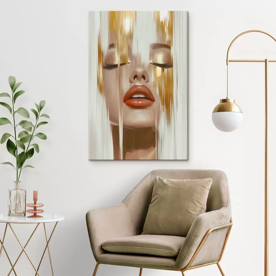 Tablouri Portret abstract al unei femei s45374