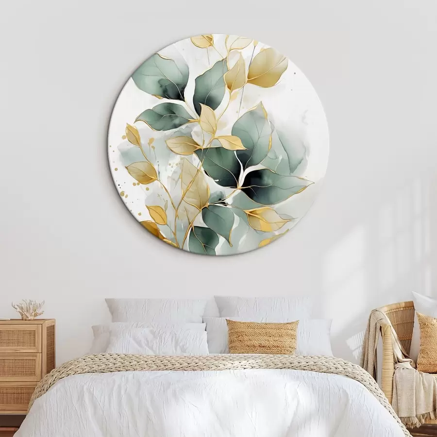 Tablouri Ramură abstractă cu frunze r45366