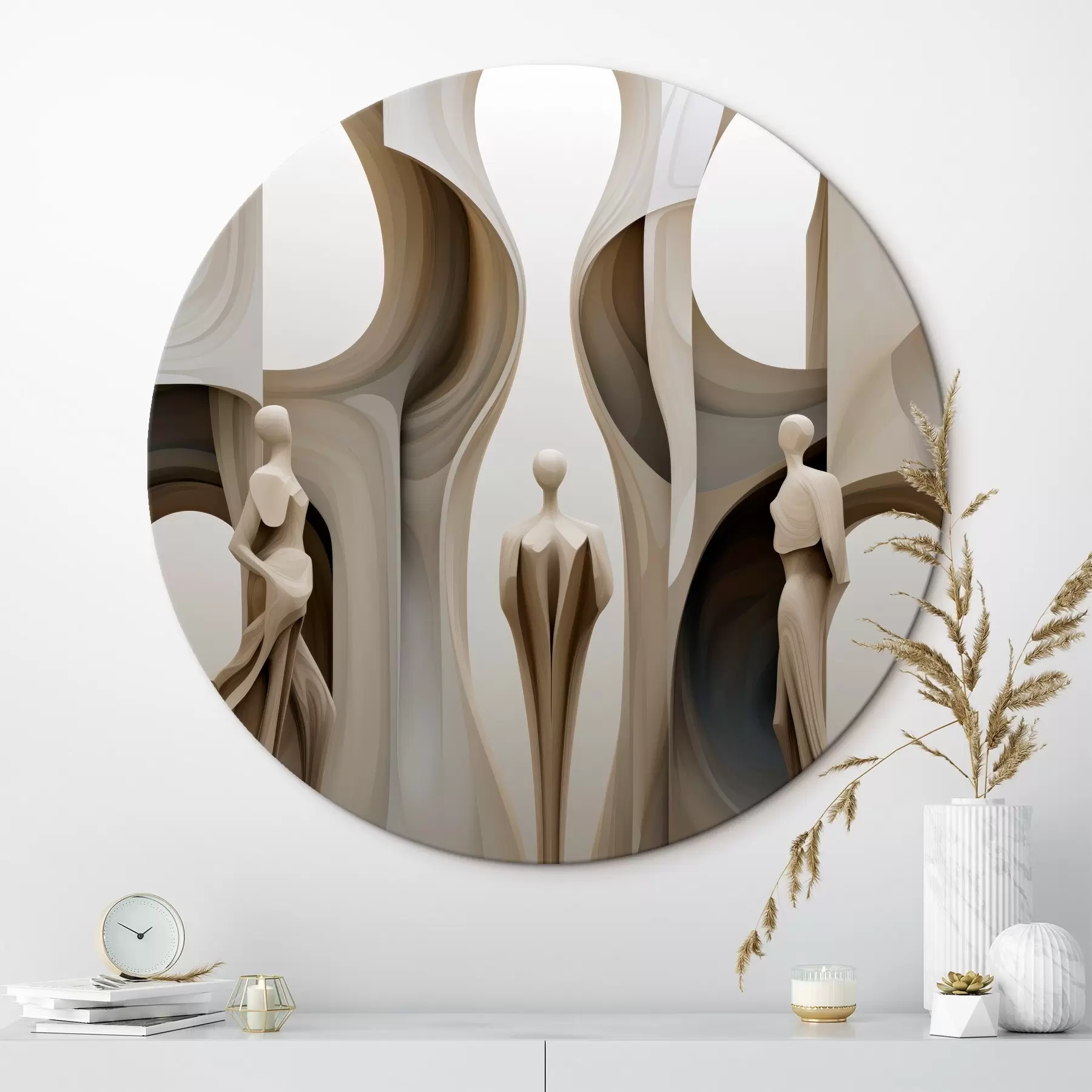 Tablouri Abstracție cu siluete r45371