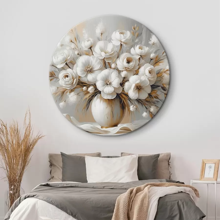 Tablouri Un buchet delicat de flori într-o vază r45375