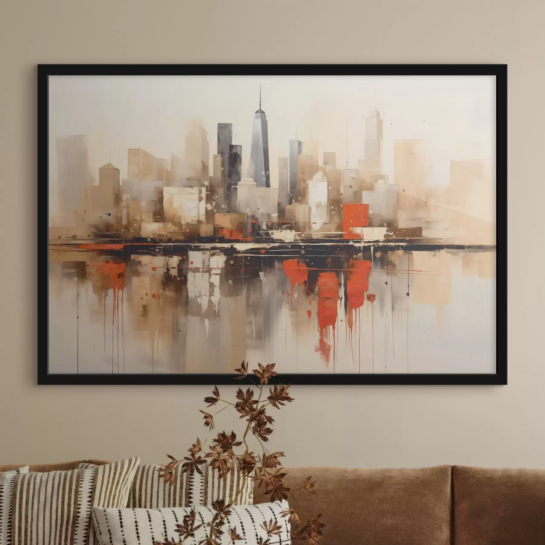 fototapet Peisaj urban abstract f45368