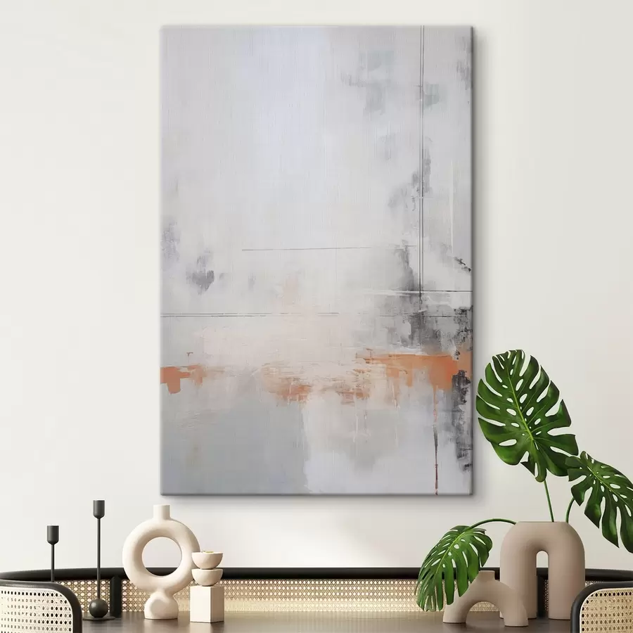 Tablouri Abstracție modernă cu imitație de textură uzată s45451