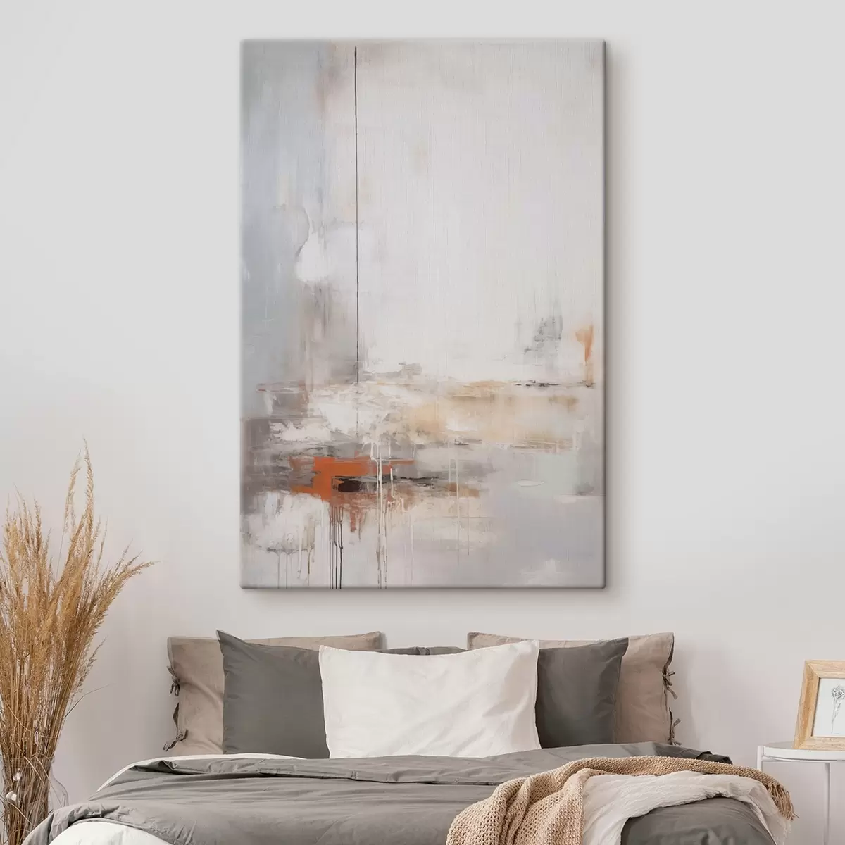 Tablouri Abstracție modernă cu imitație de textură uzată s45452