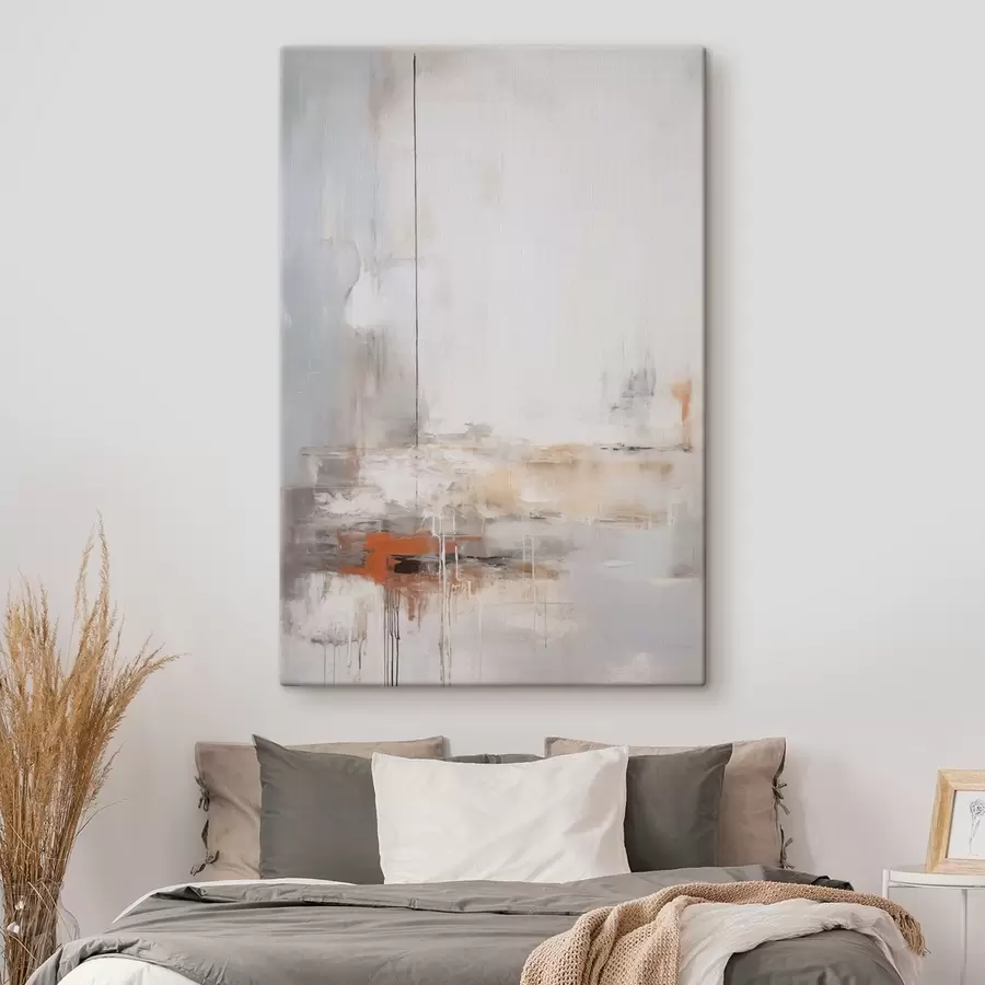 Tablouri Abstracție modernă cu imitație de textură uzată s45452