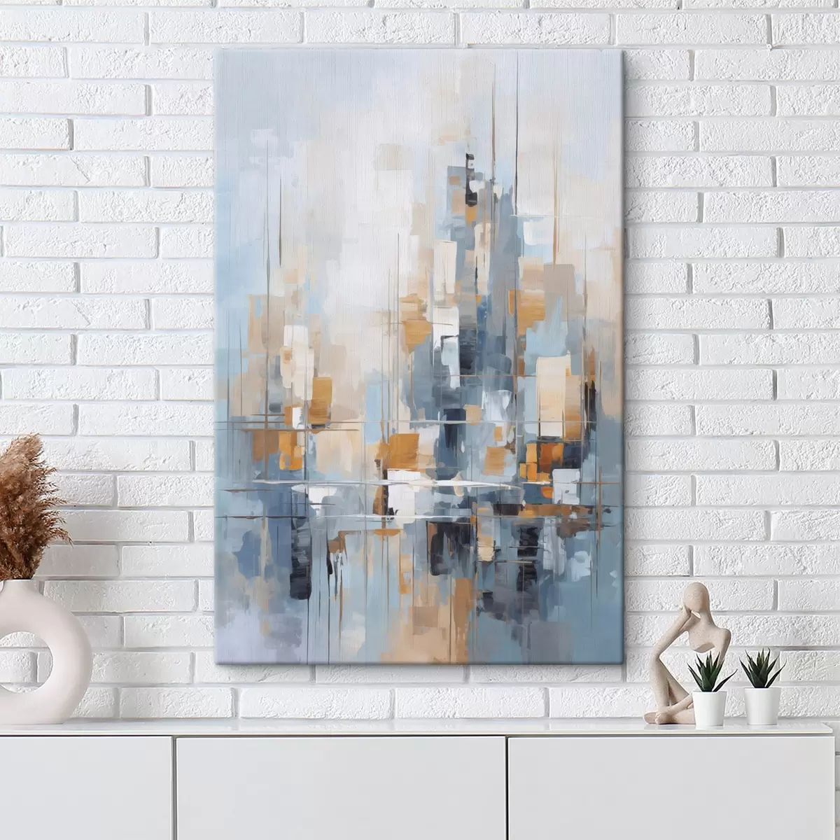 Tablouri Abstracție imitație de lovituri de pensulă s45455