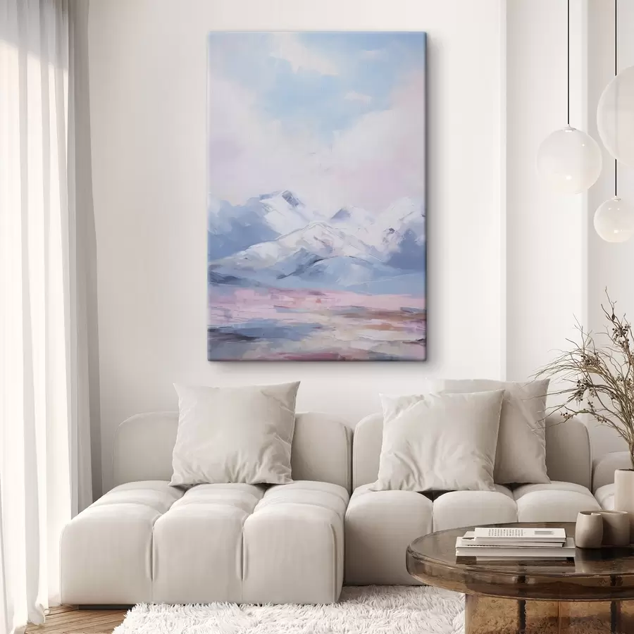 Tablouri Pictura de imitație a munților s45457