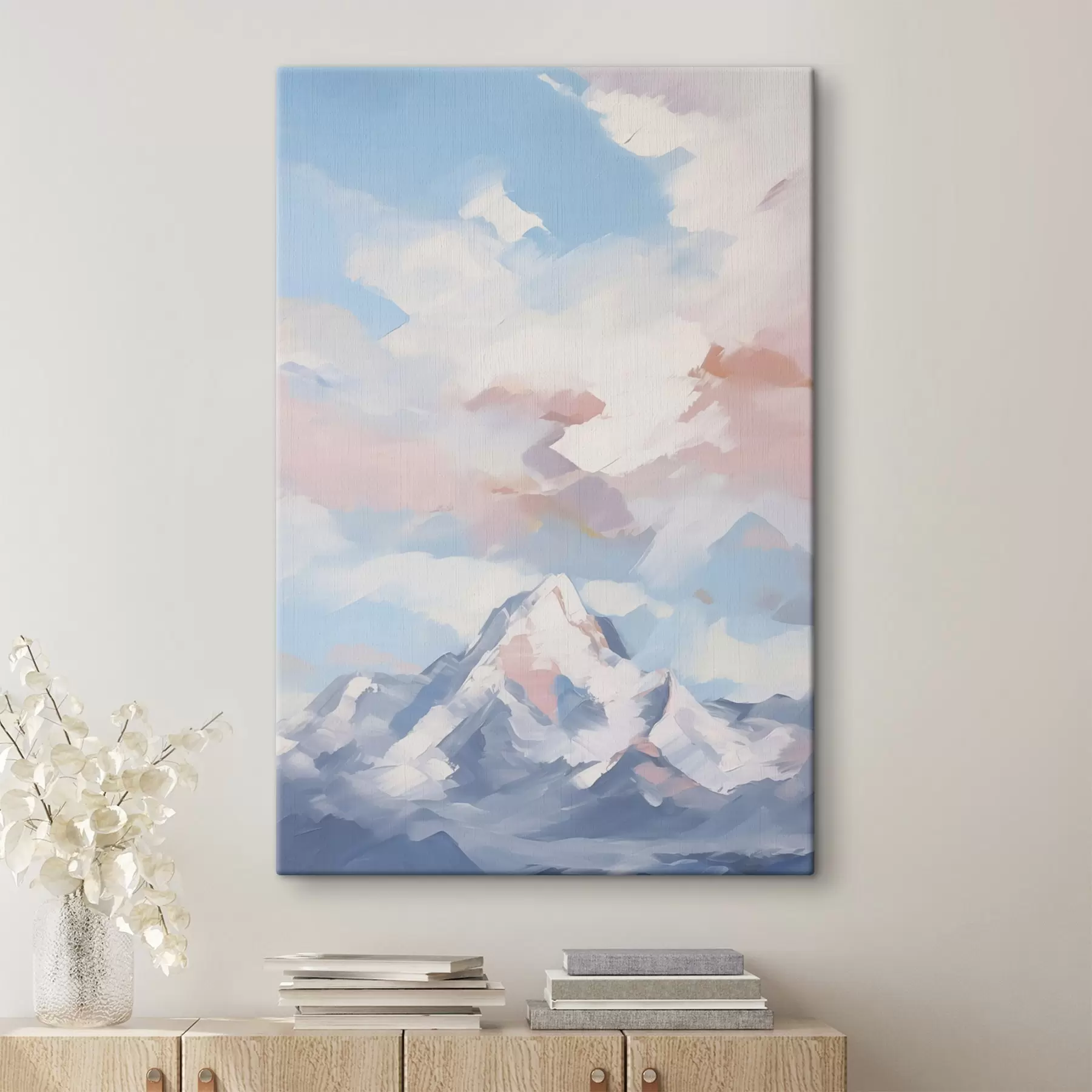 Tablouri Munte pe cer cu nori s45458