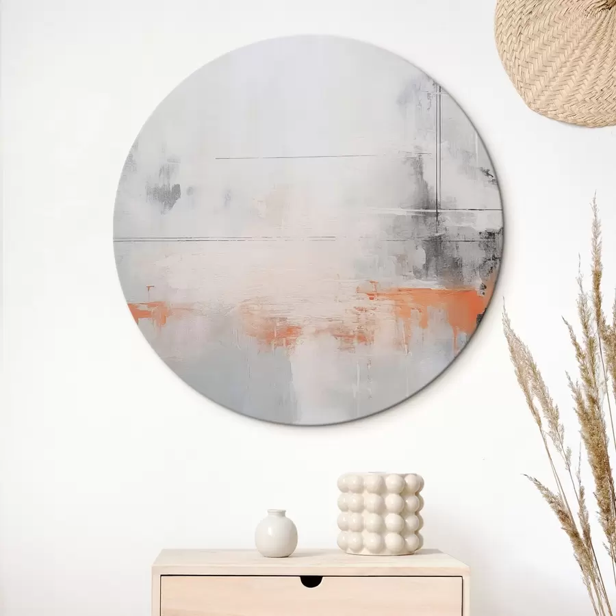 Tablouri Abstracție modernă cu imitație de textură uzată r45451