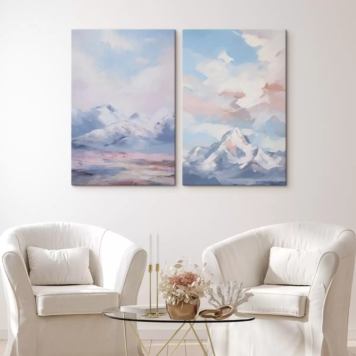 Tablouri Pictura de imitație a munților m00626