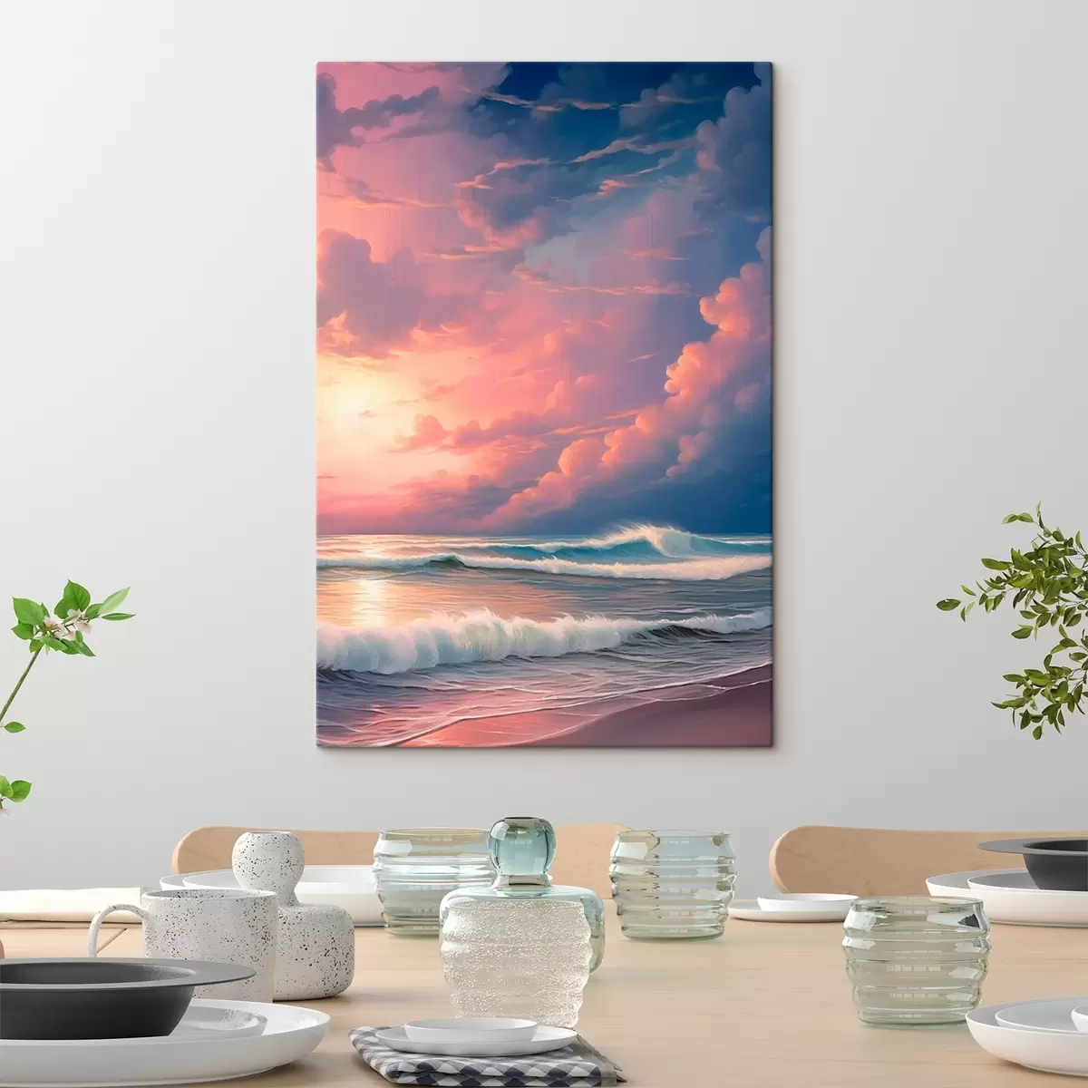 Tablouri Apus de soare la mare s45463