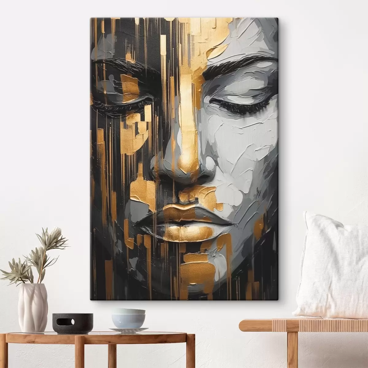 Tablouri Portret feminin abstract s45475