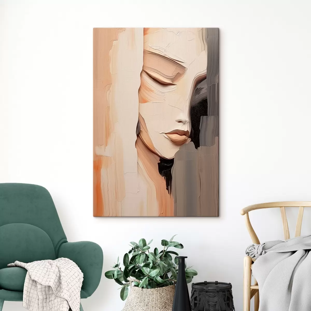 Tablouri Portret feminin abstract s45478