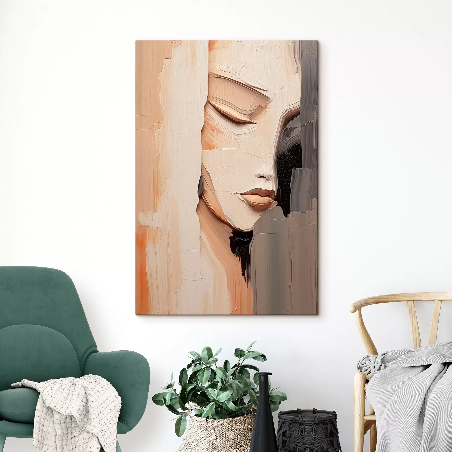 Tablouri Portret feminin abstract s45478