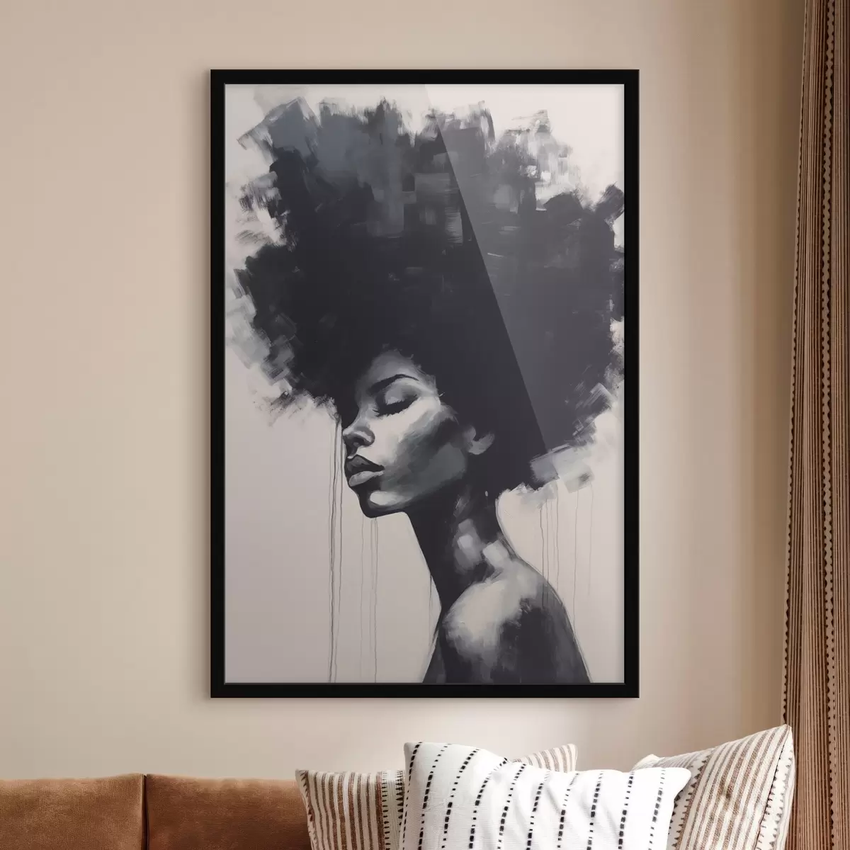 Poster Portret feminin abstract f45464