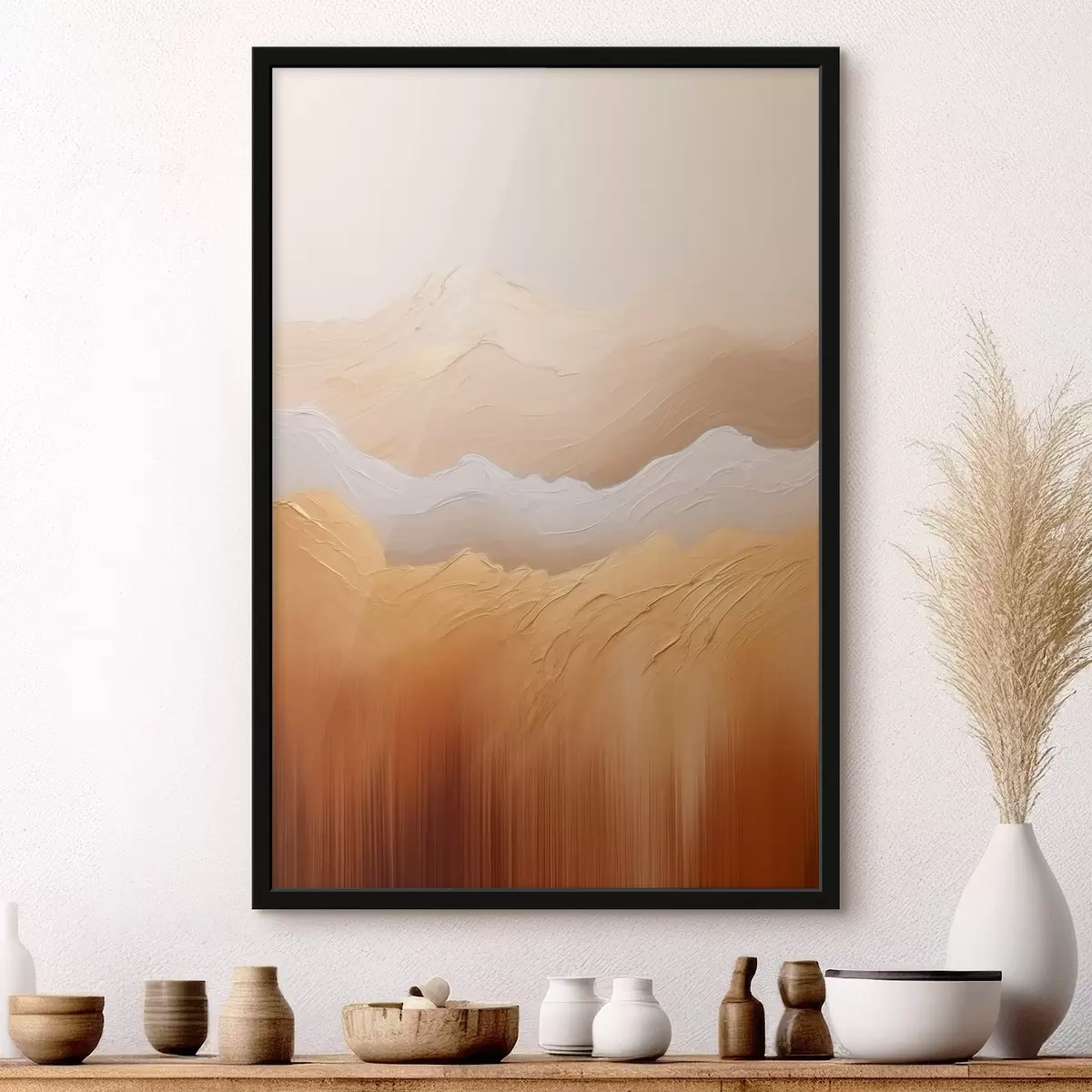 Poster Munți de nisip abstracți f45473