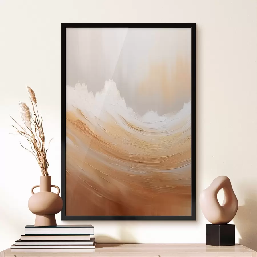 fototapet Munți de nisip abstracți f45474