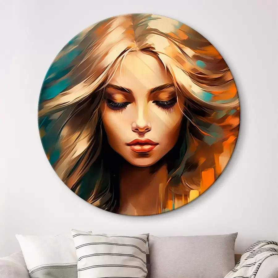 Tablouri Portret feminin abstract r45469