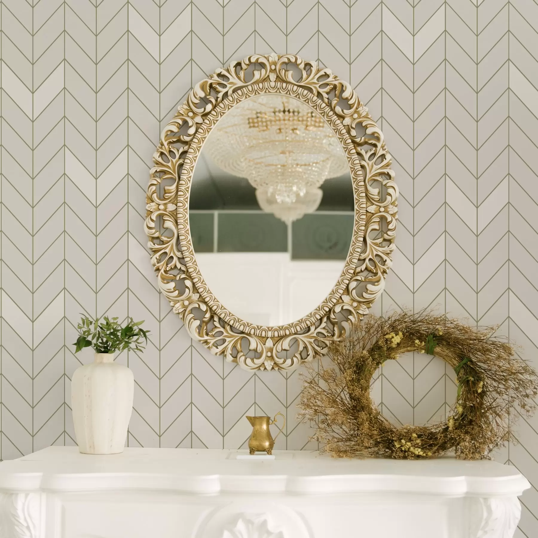 fototapet Model geometric cu linii subțiri a00487